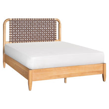 Load image into Gallery viewer, Queen Bed With Caramel Maple Wood - Natural
