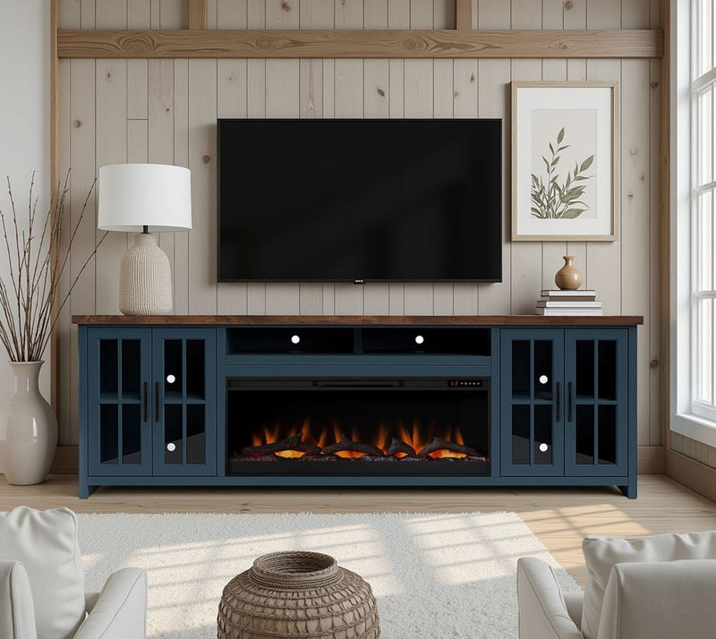 Nantucket - Fireplace TV Stand Console