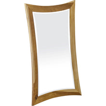Load image into Gallery viewer, 35" Abstract Framed Bathroom Vanity Mirror - Brown
