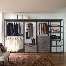 Load image into Gallery viewer, Monica - And Walk-In Closet With 5 Shelves Construction - Gray
