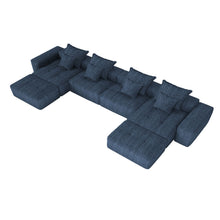 Load image into Gallery viewer, Modern Oversized Diy Combination Modular Sectional Sofa With Pillows
