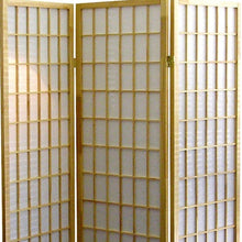 Load image into Gallery viewer, Folding Three Panel Screen Room Divider (469130) - Brown
