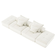 Load image into Gallery viewer, Modern Oversized Diy Combination Modular Sectional Sofa With Pillows
