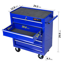 Load image into Gallery viewer, Multifunctional Tool Cart With Wheels And Drawers
