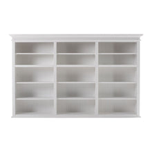 Load image into Gallery viewer, Solid Wood Frame Dining Hutch With Multiple Shelves And Three Drawers - White
