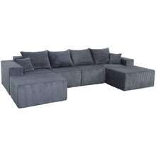 Load image into Gallery viewer, Modular Sectional Sofa, Convertible Couch With Chaise Corduroy
