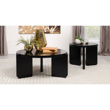 Load image into Gallery viewer, Lansing - 2 Piece Coffee And End Table Set - Black
