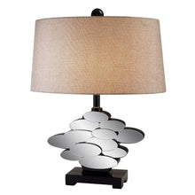 Load image into Gallery viewer, Beautiful Table Lamp With Glass Accents - Bronze / Beige

