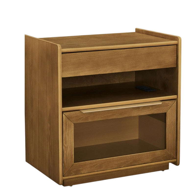 Wood Accent Cabinet (691677) - Brown