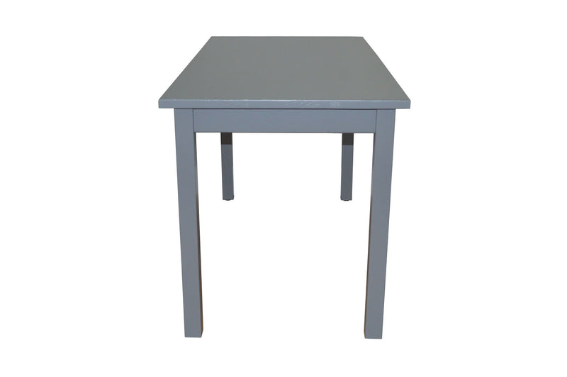 60" Solid Wood Dining Room Table - Gray