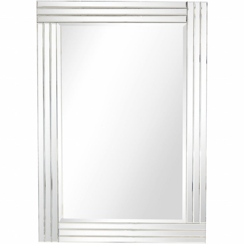 42" Framed Accent Mirror - Clear