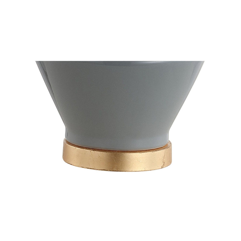 Novelty Table Lamp LED With Globe Shade - Gray