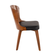 Load image into Gallery viewer, Bocello - Mid-Century Chair - Walnut / Black
