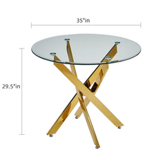 Load image into Gallery viewer, Modern Round Table For Dining Room
