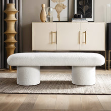 Load image into Gallery viewer, Randolph - Bench - Ivory
