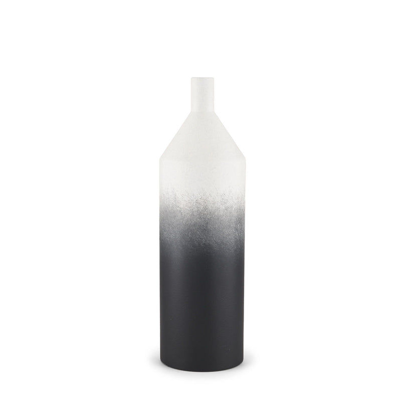 Ombre Table Vase (608329) - Black / White