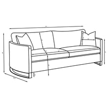 Load image into Gallery viewer, Ulrika - Sofa With Reversible Seating - Beige
