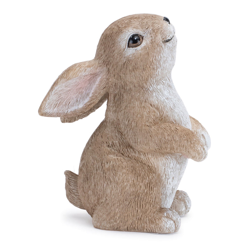 Poly Figurine Tabletop Sculpture (Set of 4) (592978) - Beige