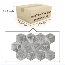 Load image into Gallery viewer, Hexagon Natural Marble Polished Tile For Wall And Floor (Set of 12)
