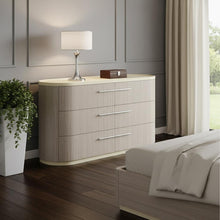 Load image into Gallery viewer, 60" Wood Six Drawer Double Dresser - Beige
