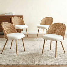 Load image into Gallery viewer, Bohemian Style Double Seater Dining Chair
