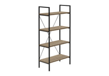 Load image into Gallery viewer, Bookshelf, Bookcase, 4 Tier, Office, Bedroom, Contemporary, Modern
