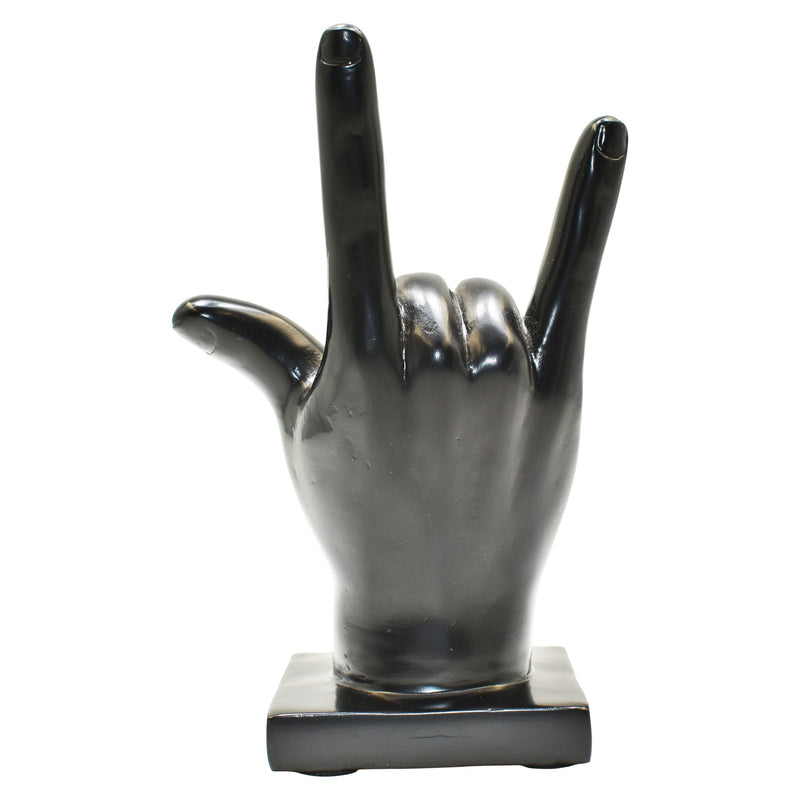 Hand Tabletop Sculpture (568385) - Black