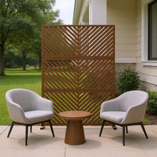 Load image into Gallery viewer, Three Panel Screen Room Divider (720092) - Brown
