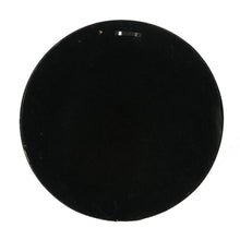 Load image into Gallery viewer, 24" Distressed Round Framed Accent Mirror - Dark Brown
