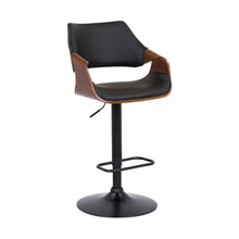 Load image into Gallery viewer, 45" Swivel Adjustable Height Bar Chair - Black
