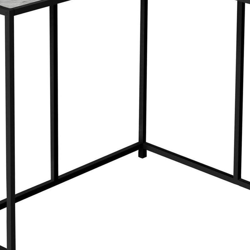 End Table - Black / Gray