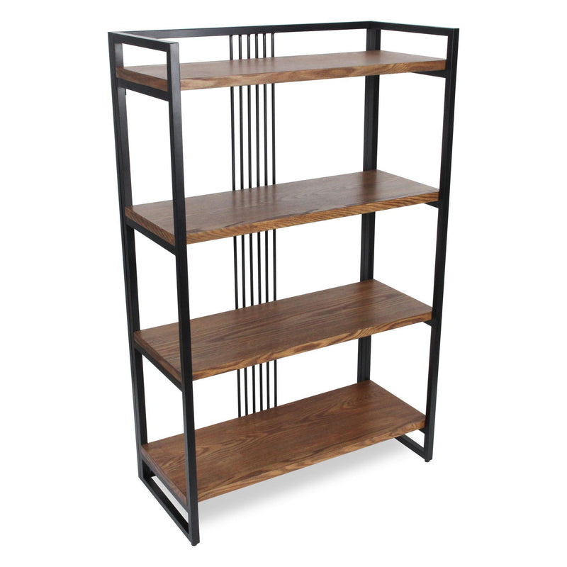 Four Tier Etagere Bookcase (738646) - Brown