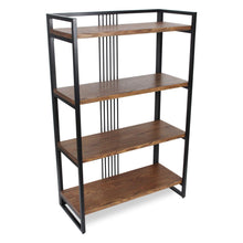 Load image into Gallery viewer, Four Tier Etagere Bookcase (738646) - Brown
