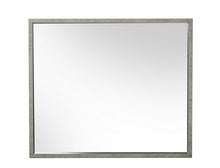 Load image into Gallery viewer, 34" Faux Concrete Framed Accent Mirror - Gray
