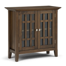 Load image into Gallery viewer, Bedford - Low Storage Media Cabinet - Rustic Natural Aged Brown
