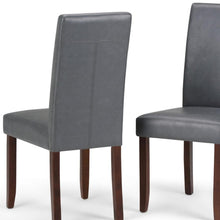 Load image into Gallery viewer, Wood Dining Parsons Chairs (Set of 2) - Brown / Gray
