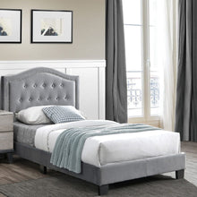 Load image into Gallery viewer, European Style Bed, Button Tufted Headboard
