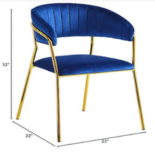 Load image into Gallery viewer, Accent Armchair For Home (Set of 2) - Blue
