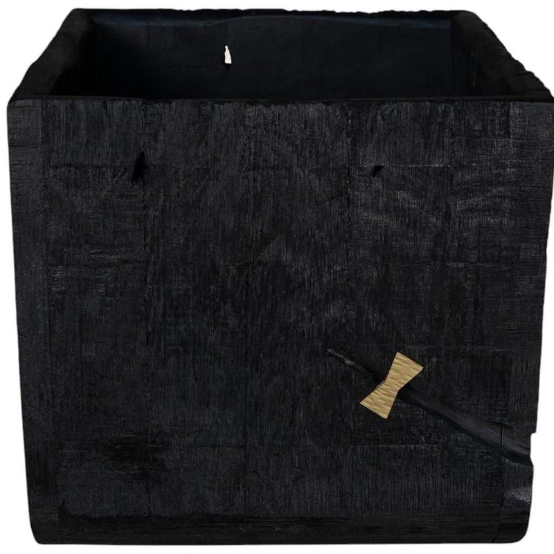 Square Pot Planter (659058) - Black