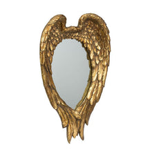 Load image into Gallery viewer, 22" Heart Resin Framed Accent Mirror - Gold
