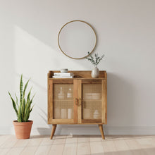 Load image into Gallery viewer, Larissa - T Bar Raised Cabinet - Brown
