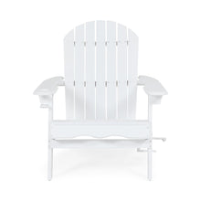 Load image into Gallery viewer, Zenithia - Outdoor Foldable Adirondack Chair With 2 Cup Holders

