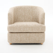 Load image into Gallery viewer, Arm Lounge Chair With Removable Seat Cushion - Light Brown
