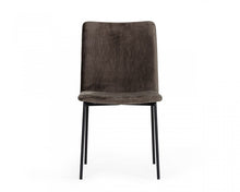 Load image into Gallery viewer, Upholstered Fabric Dining Side Chairs (Set of 2) - Brown
