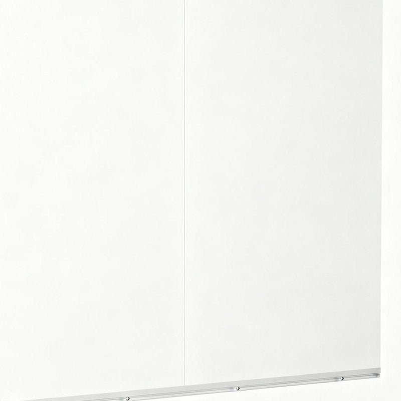 X 24" Frameless Work Out Mirrors (Set of 2) - Silver