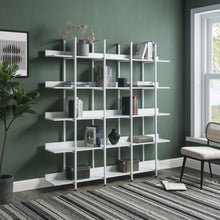 Load image into Gallery viewer, Vintage Industrial 5 Tier Open Bookcase
