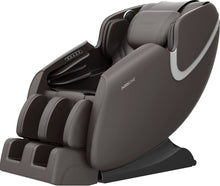 Load image into Gallery viewer, Bosscare - Massage Chair Recliner With Zero Gravity, Full Body Airbag Massage Chair With Bluetooth Speaker, Foot Roller Brown - Brown
