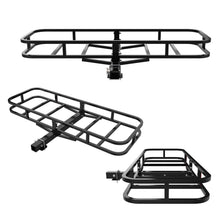 Load image into Gallery viewer, Heavy Duty Alloy Steel Cargo Basket With 500 Lbs Load Capacity In For Cars, Suvs, Trucks, And Trailers - Black
