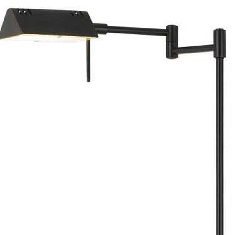Adjustable Swing Arm Floor Lamp - Bronze