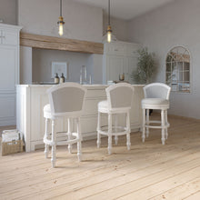 Load image into Gallery viewer, Barrel Back Stool With Swivel
